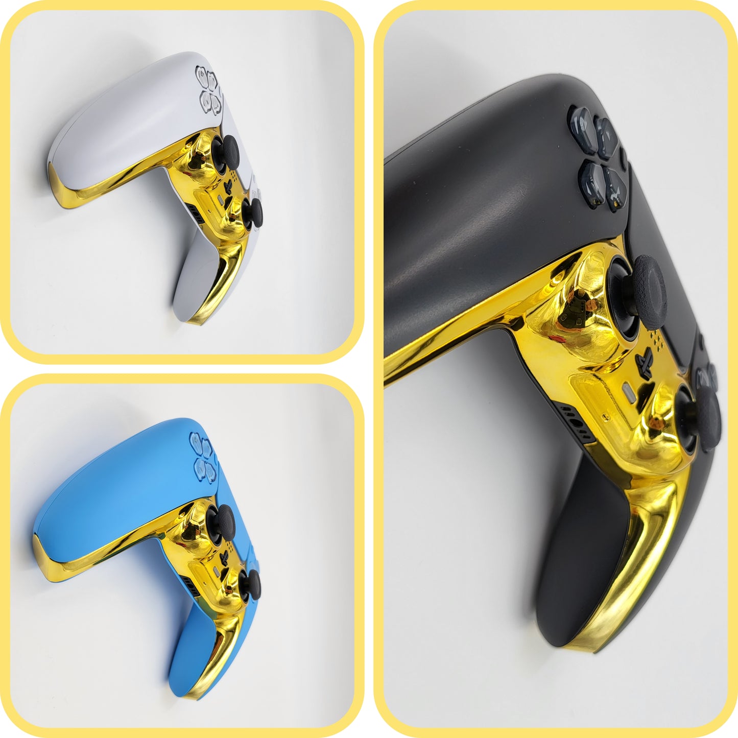 PS5 Controller Mittelstück Gold TT