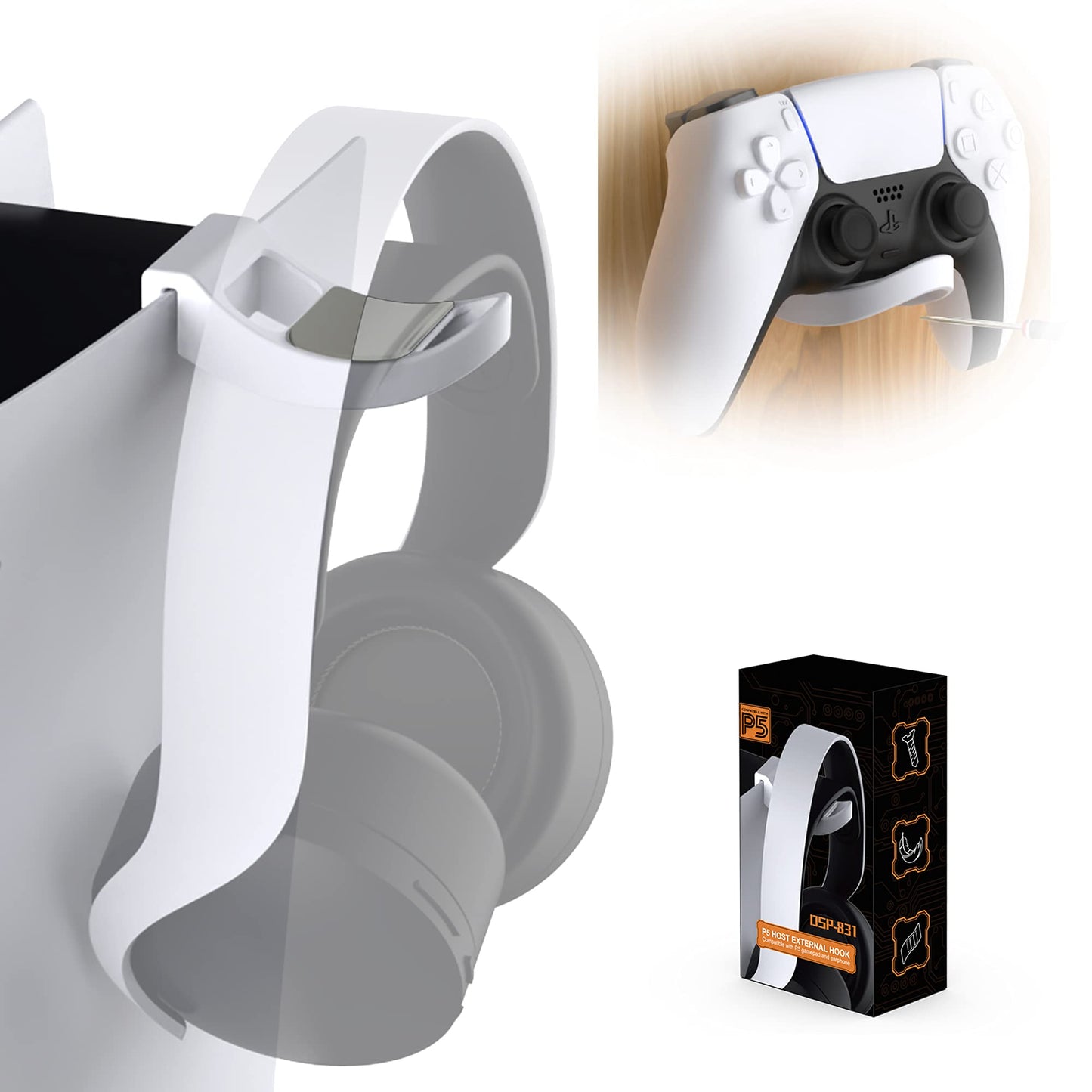 PS5 Headset Halterung für Playstation 5 3D Headset-Halter TT