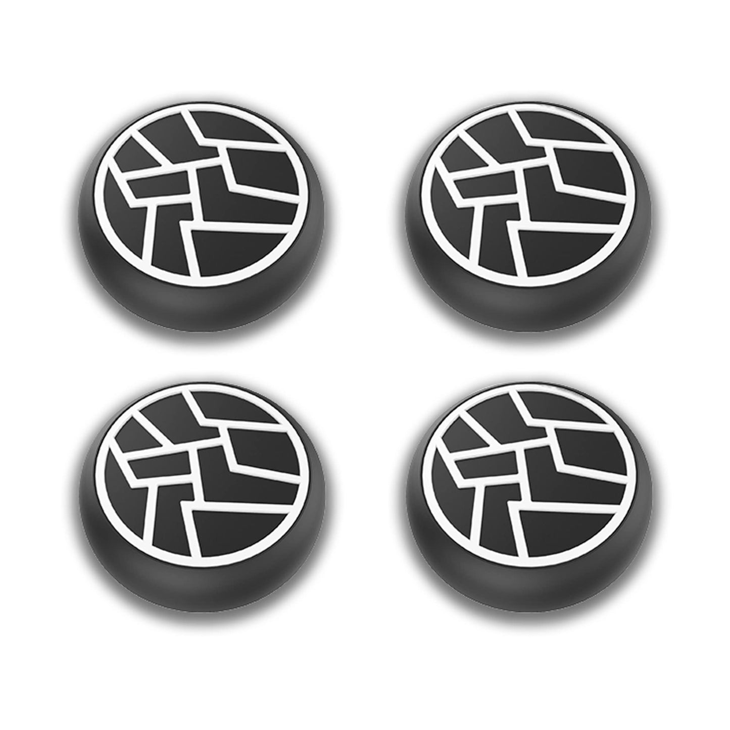 4 Thunder-Caps Thumpstick Kappen Grip PS5 Zubehör Set Aim Assist für Playstation 5 Controller PS5 Controller Sticks Joystick Aufsät