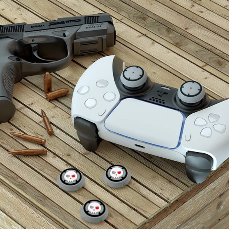 Thumbstick Aufsatz Bessere Präzision Kappen Grip Set Aim Assist Caps für Playstation 5 Controller Zubehör PS5 Controller Zubehör St