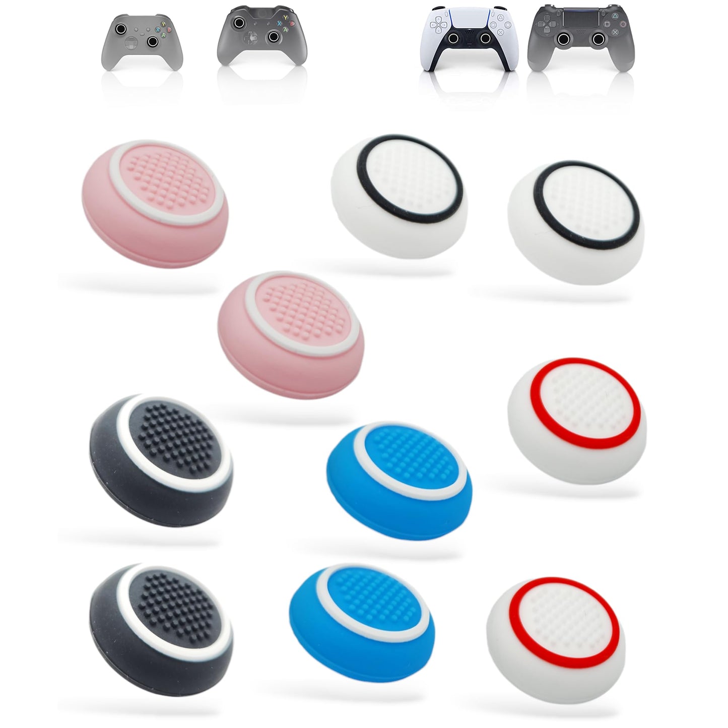 Version 2024 | 10 GripSan Thumbstick Kappen Grip