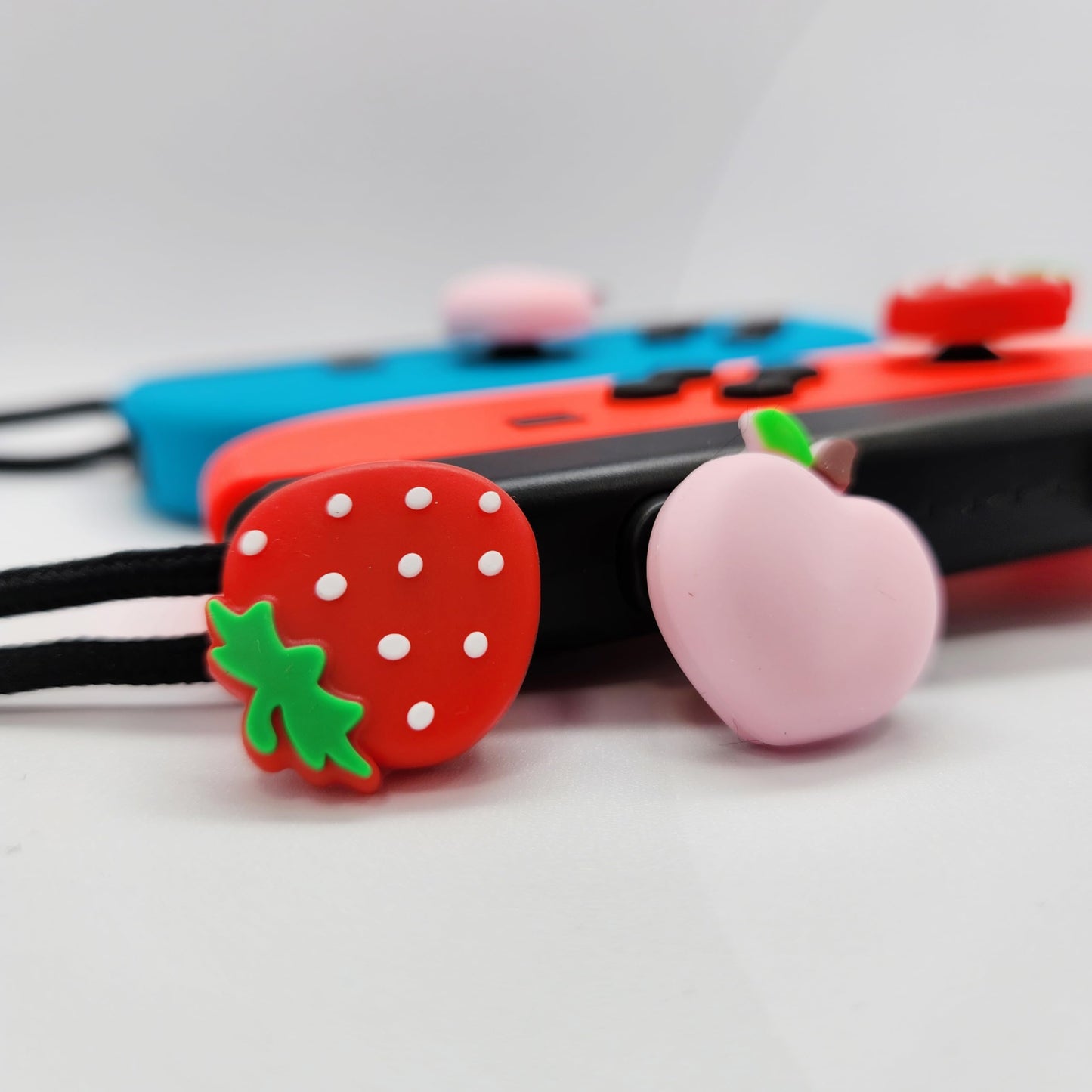 4X Joystick Kappen Kompatibel mit Switch Grip Joy Con Grip Thumbstick Grip Switch Lite OLED Zubehör Thumb Grips