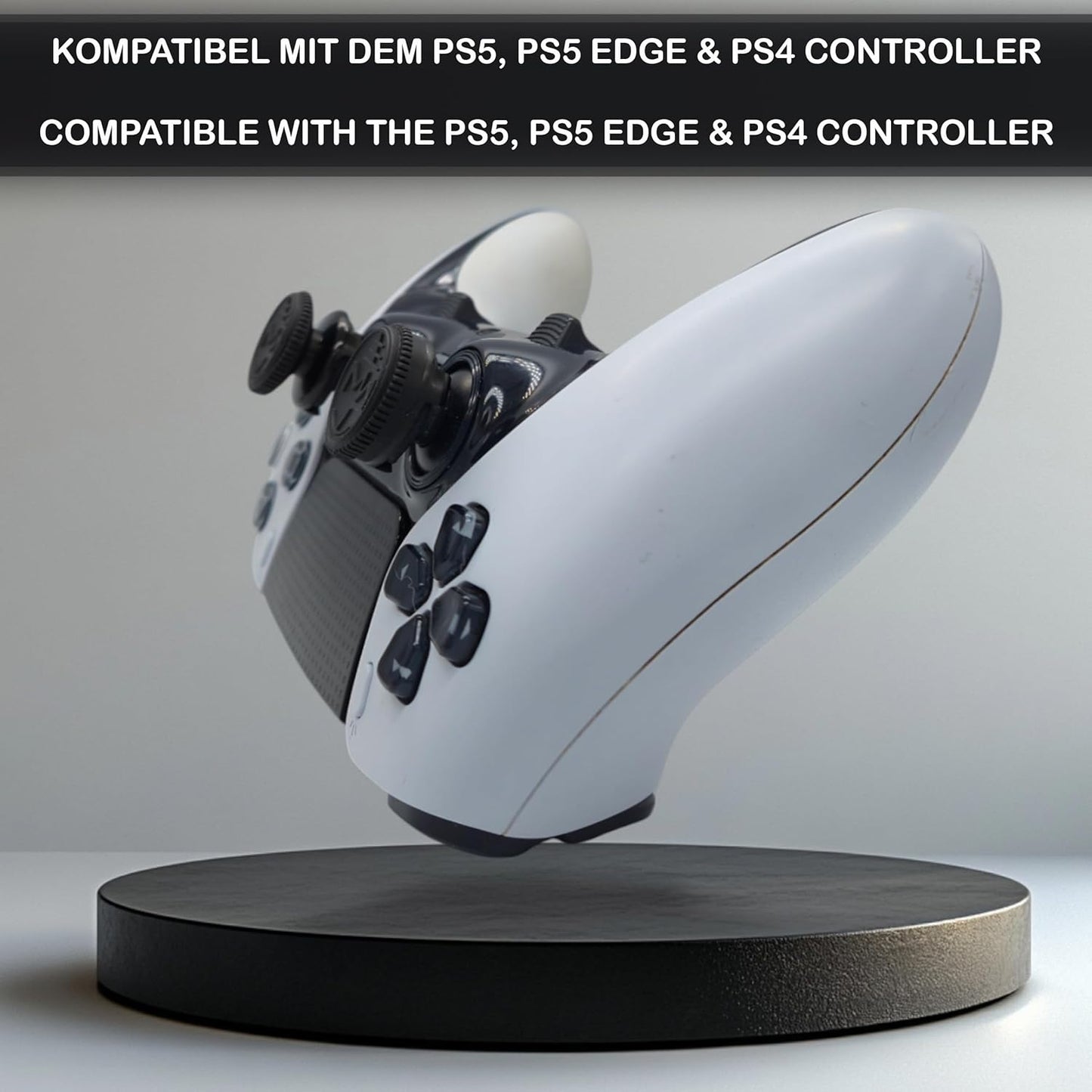 MatoSan® 2X Erhöhter Controller Aufsatz | Bessere Präzision Kappen Grip Set Aim Assist Caps für Playstation 5 Controller Zubehör PS4 PS5 Controller Zubehör Sticks Joystick Stick Aufsätze (Special 1)