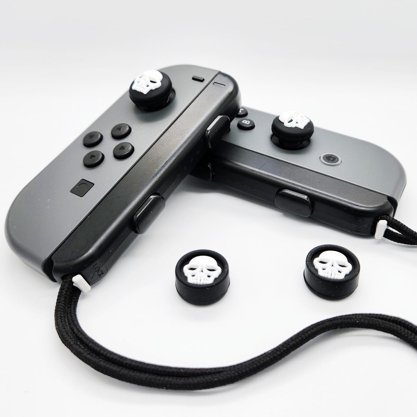 4X Joystick Kappen Kompatibel mit Nintendo Switch Grip Joy Con Grip Thumbstick Grip Switch Lite OLED Zubehör Thumb Grips Nintendo S