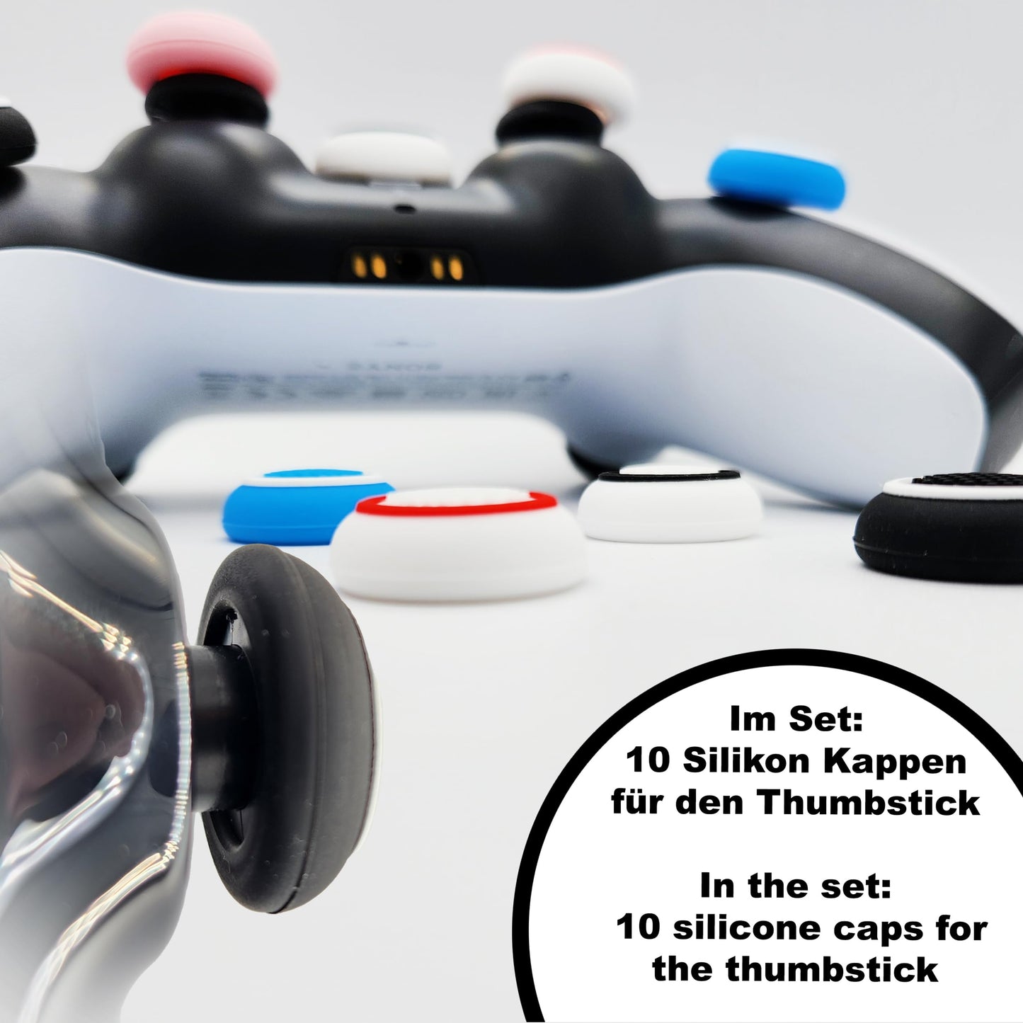 Version 2024 | 10 GripSan Thumbstick Kappen Grip