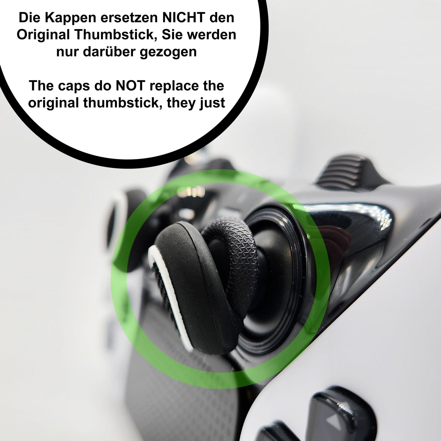 Version 2024 | 10 GripSan Thumbstick Kappen Grip