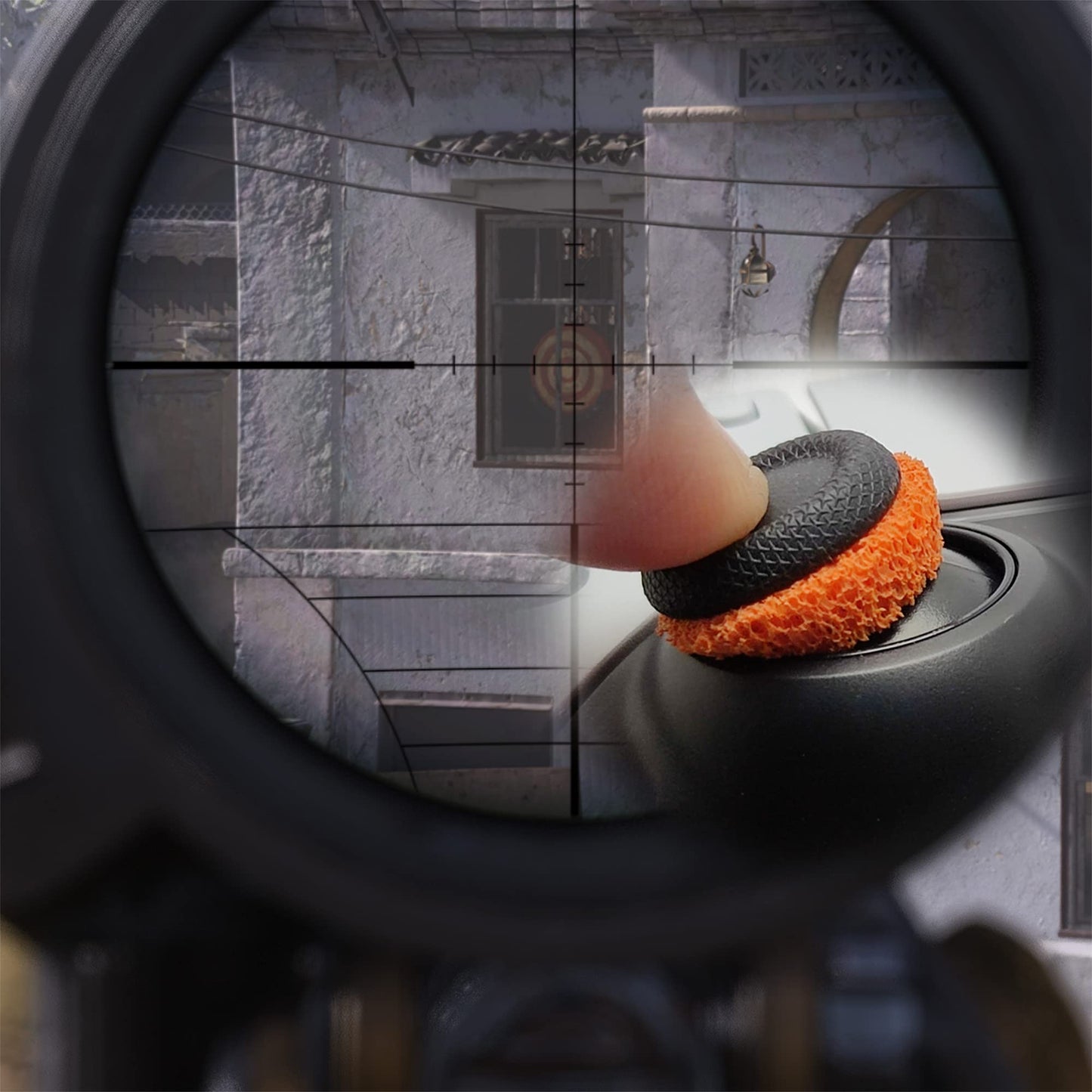 AIMFAME Precision Thumpstick Ring Aim Assist Stoßdämpfer Ringe