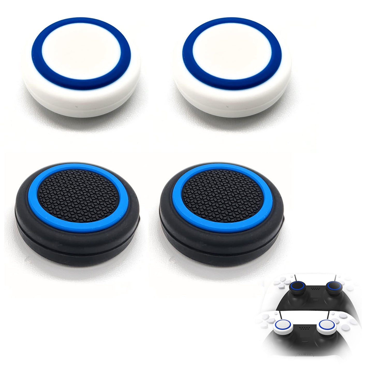 4 Thumbstick Kappen Grip Set Caps für Playstation