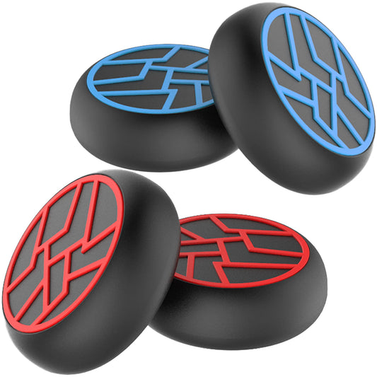 4 Thunder-Caps Thumpstick Kappen Grip PS5 Zubehör Set Aim Assist für Playstation 5 Controller PS5 Controller Sticks Joystick Aufsät