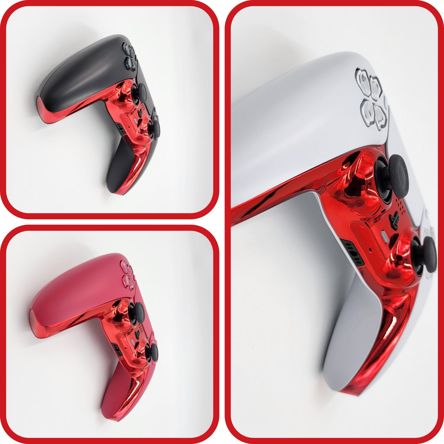 PS5 Controller Mittelstück Abdeckung Faceplate Cover Gehäuse Shell