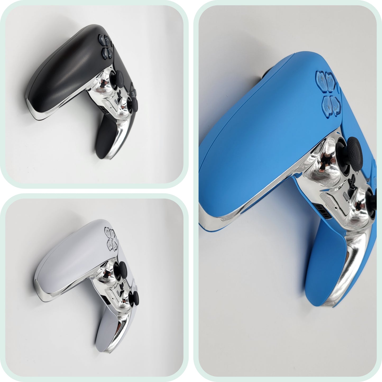 PS5 Controller Mittelstück Abdeckung Faceplate Cover Gehäuse Shell